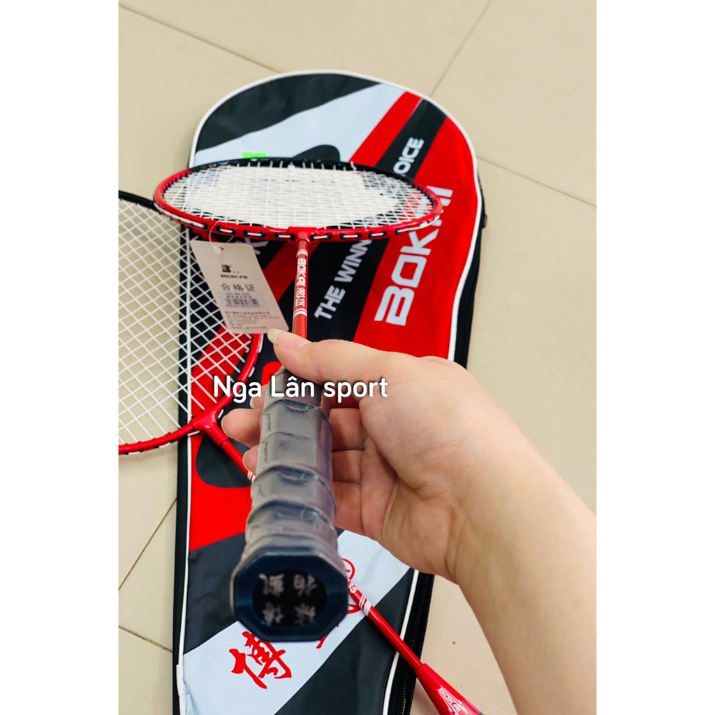 Cặp hai vợt cầu lông Bokai dành cho học sinh, sinh viên giá rẻ bền đẹp