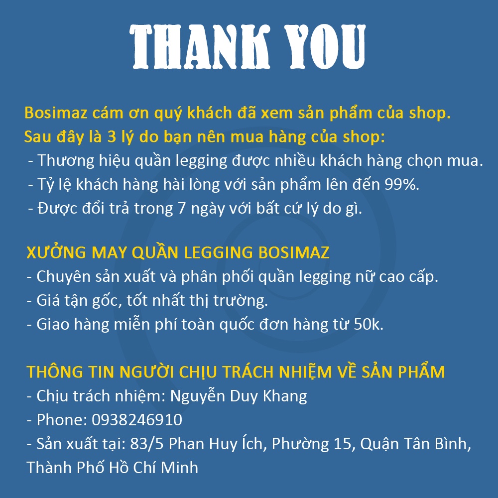Quần Legging Nữ Bosimaz MS112 dài túi trước màu tiêu xám cao cấp, thun co giãn 4 chiều, vải đẹp dày, thoáng mát.