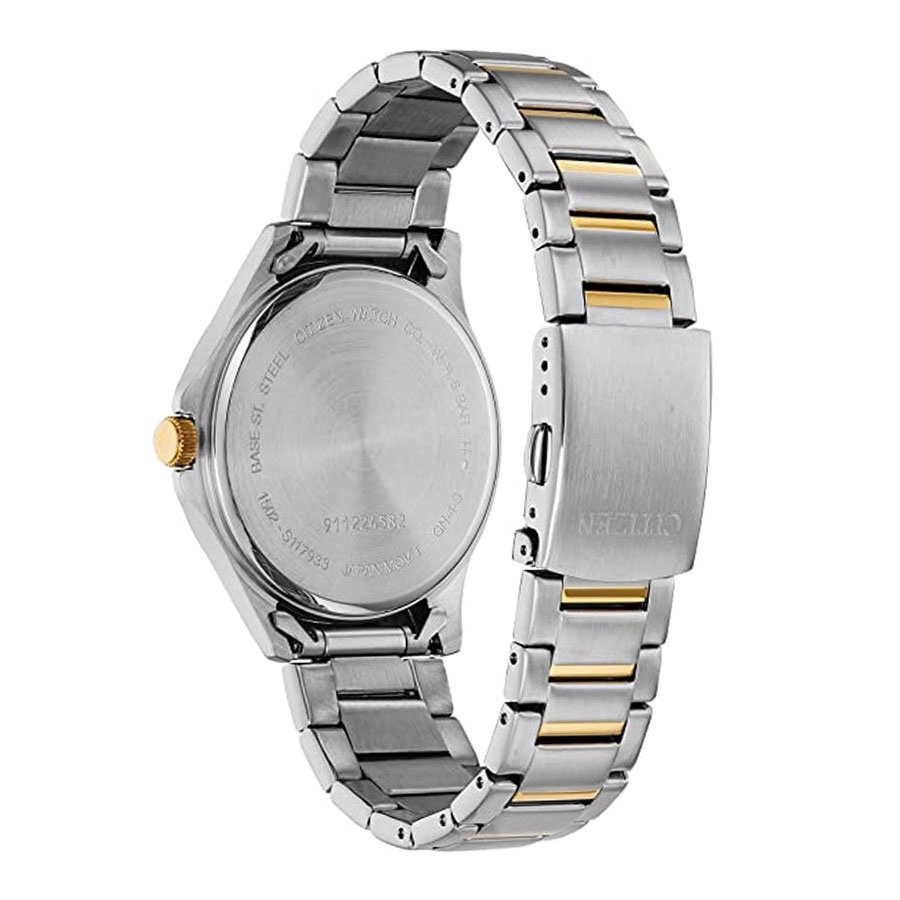 Đồng Hồ Nam Citizen Dây Thép Không Gỉ BF2005-54L - Mặt Xanh