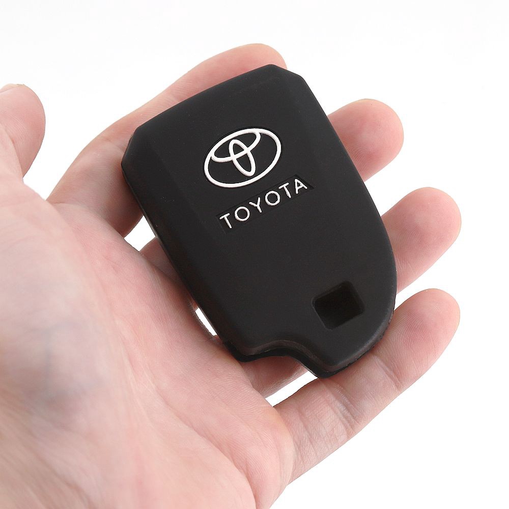 Vỏ silicon cho chìa khóa điều khiển xe Toyota Vios 2014-2018