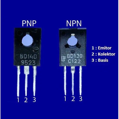 Linh Kiện Bán Dẫn Npn Pnp Bd 139 Bd 140 Cho Arduino To-126