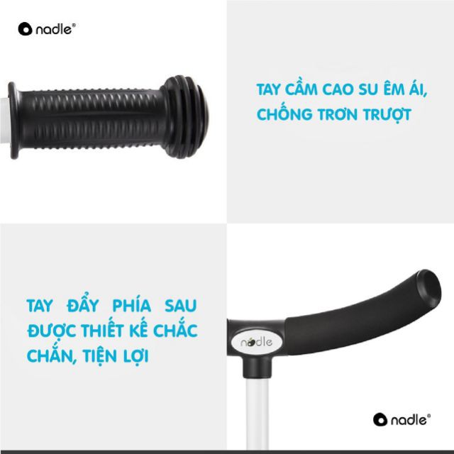  Xe đạp 3 bánh Nadle 3in1 SL-A2