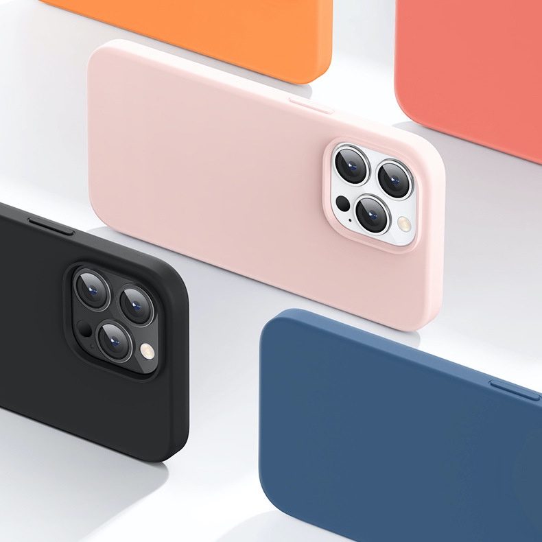 Ốp Điện Thoại Silicone Cao Su Cho iPhone 1 41 3 12 11 Pro Max