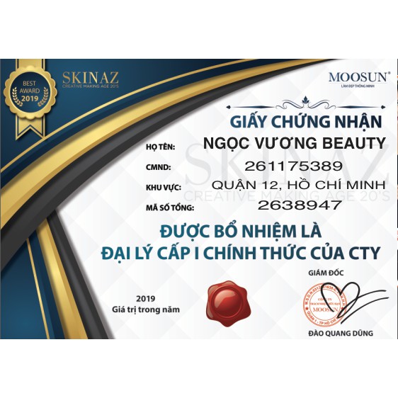 Tinh chất AC Skinaz Hàn Quốc - Dưỡng và phục hồi cho da dầu và mụn