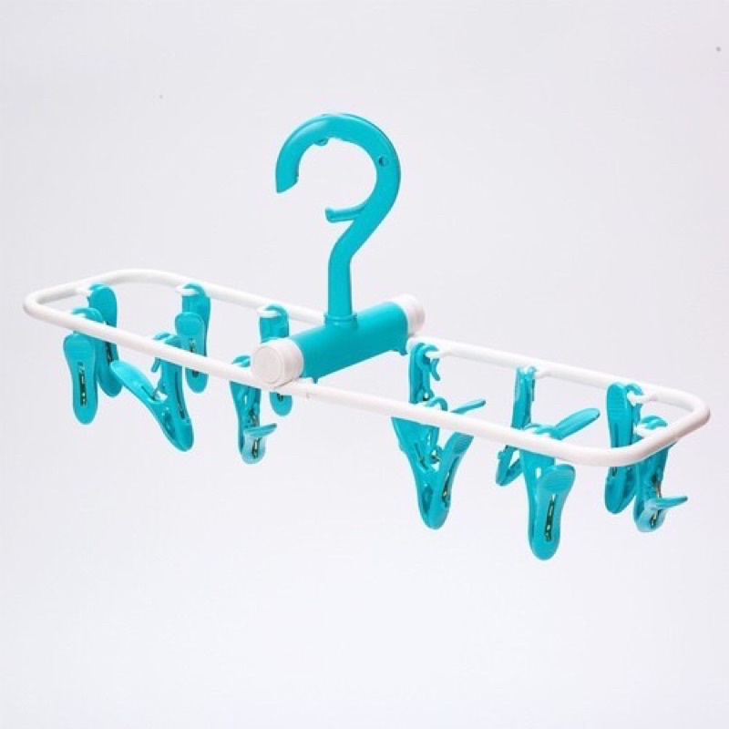 Móc Chùm Phơi Quần Áo 12 Kẹp