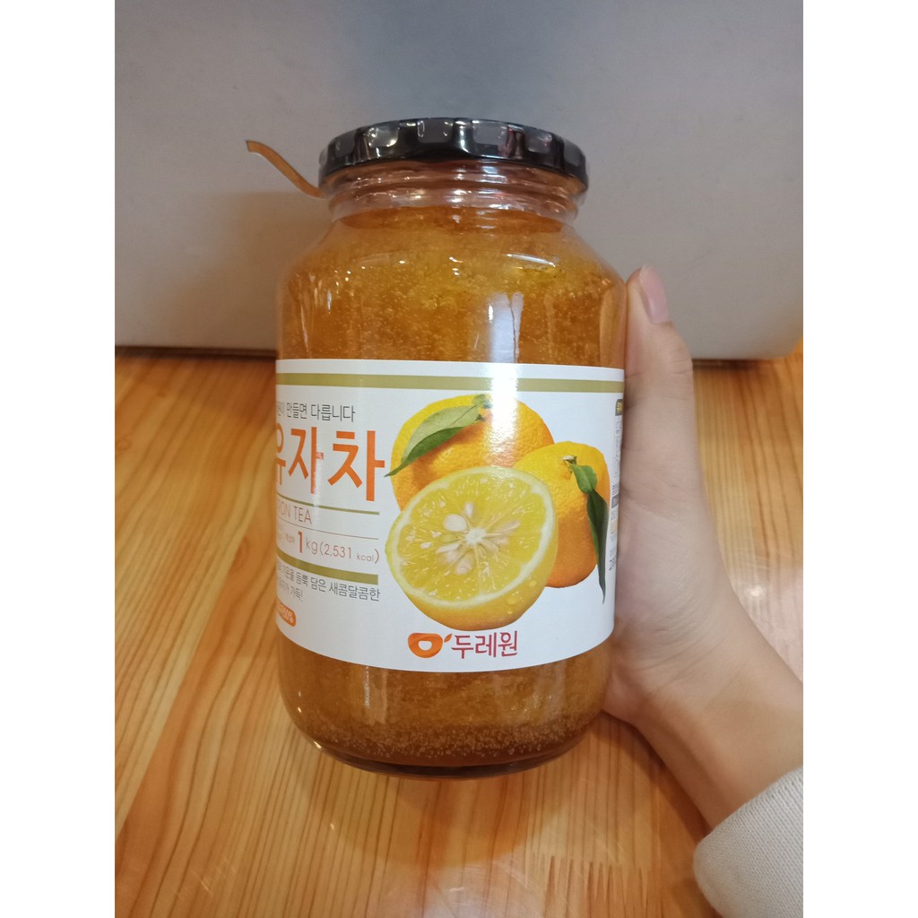 Mật ong chanh/gừng Dooraeone Citron Tea Korea cao cấp 1000g Hàn Quốc