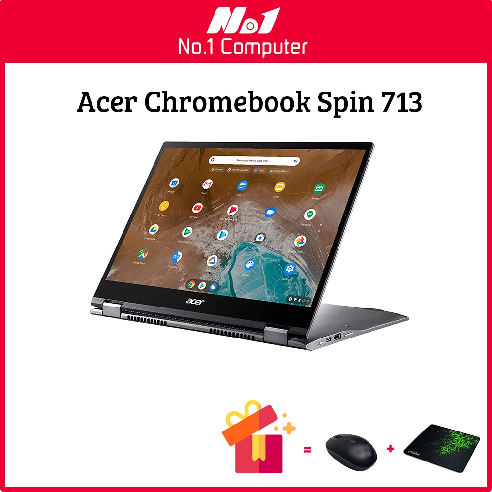 (Mới 100%) Laptop doanh nhân Acer Chromebook Spin 713 i5-1135G7/RAM 8GB/SSD 256GB/13.5” 2K