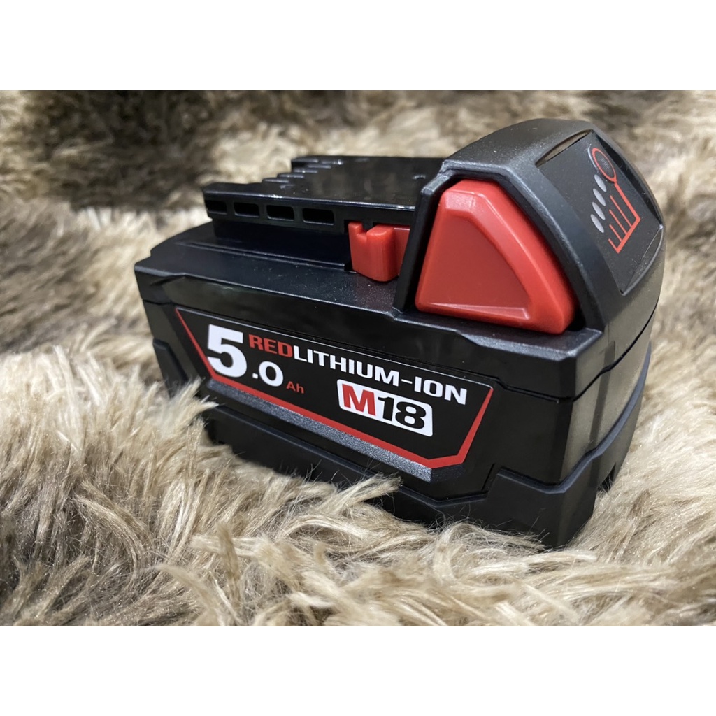 Pin Milwaukee M18 18V dung lượng  4Ah- 5Ah- 6Ah cell Samsung, nhận sạc Zin.