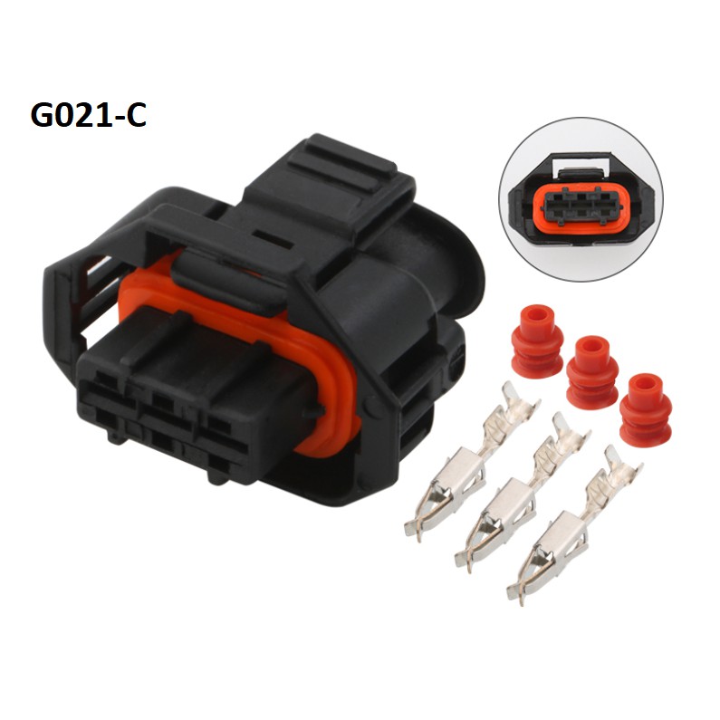 G021-Giắc cắm cảm biến áp suất 3 lỗ