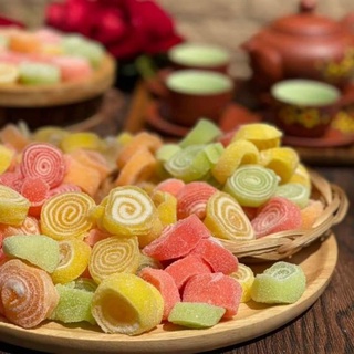 KẸO DẺO TRÁI CÂY THÁI LAN TRÒN