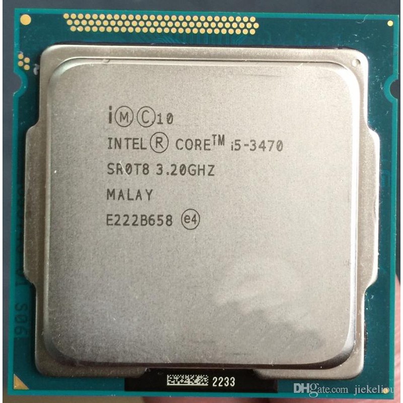 CPU CORE I3 2100/ I3 2120/ I3 3220/ i3 3240/ I5 2320/ I5 3470 SOCKET 1155 2ND