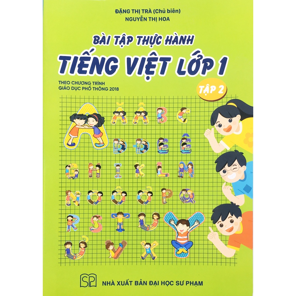 Sách - Bài Tập Thực Hành Tiếng Việt Lớp 1 - Tập 2 (Trà)