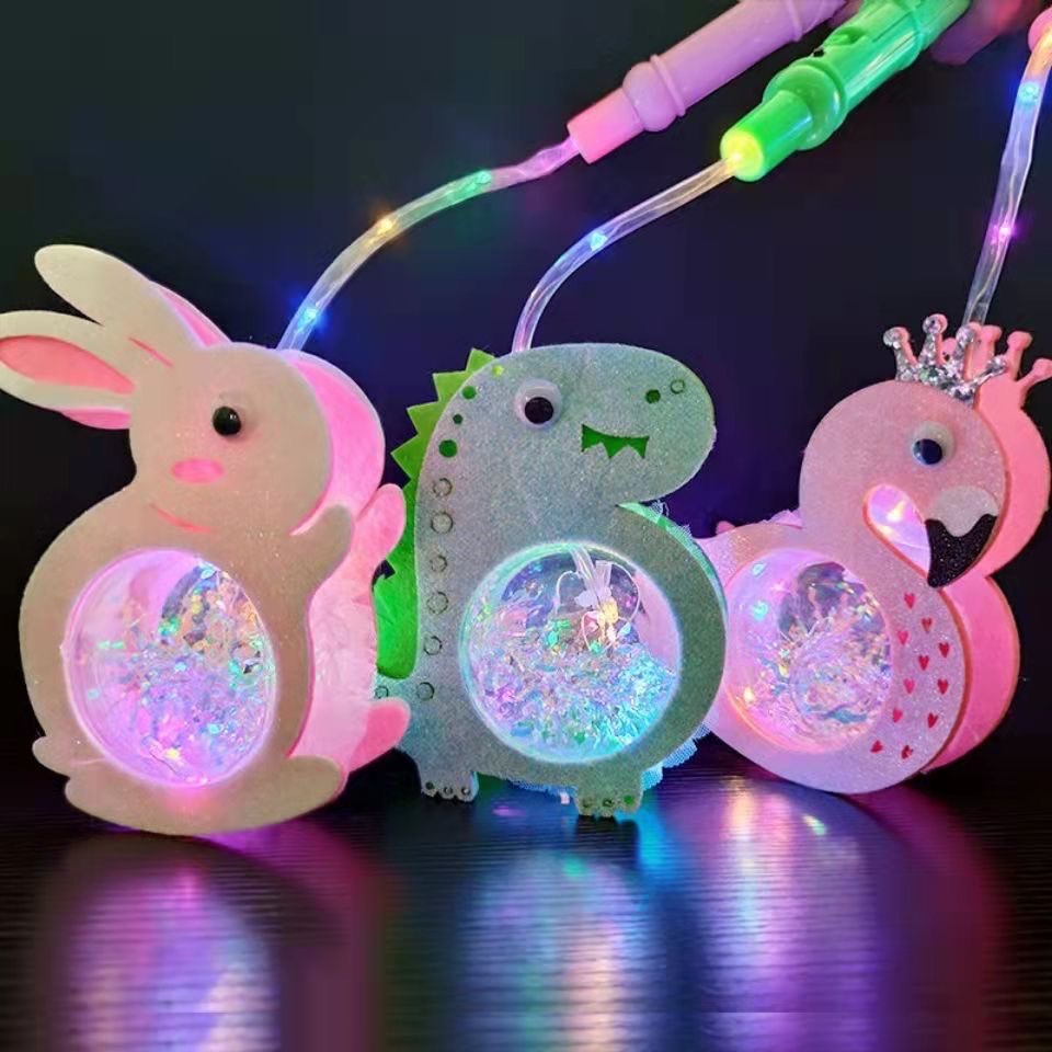 Lồng đèn led hình thú cho bé 3 chế độ 2022