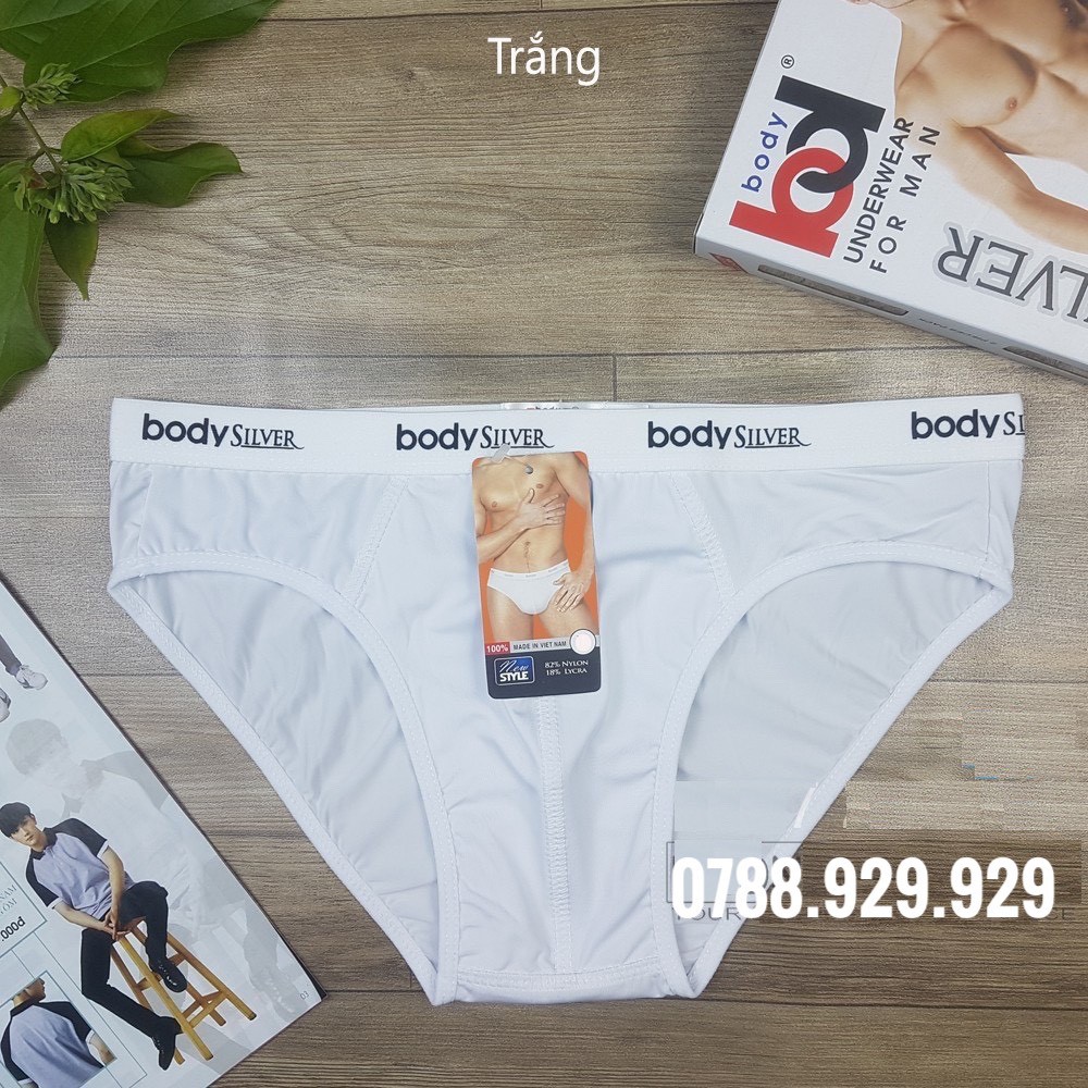 Quần lót nam thun lạnh pha lụa siêu mát - quần sịp BODY