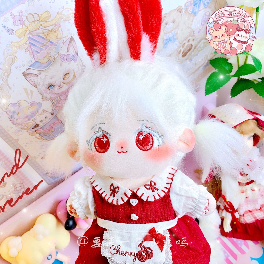 DOLL KHÔNG THUỘC TÍNH TÓC TƠ 20CM - BÚP BÊ KHÔNG THUỘC TÍNH TÓC TƠ 20CM