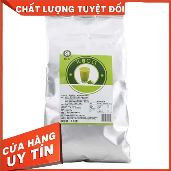 Bột Vị Pha Trà Sữa Hãng Koca Đài Loan Socola - Matcha Gói 1KG - Bao Giá - Hỗ Trợ Vận Chuyển