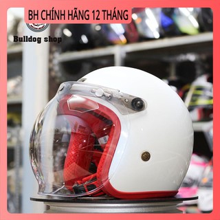 Kính bubble mũ bảo hiểm 3/4 - không bao gồm nón bảo hiểm