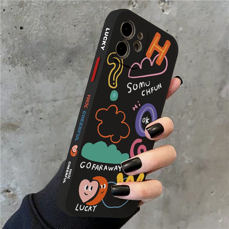 Ốp điện thoại hoạt hình thích hợp cho iPhone 12 Pro Max 12Pro 12 Mini SE2020 11Pro Max 11Pro 11 iX XR XS Max 7 8 Plus