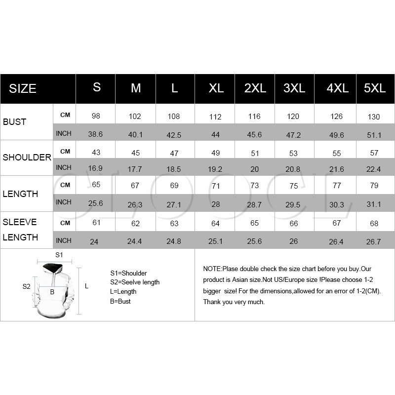 CLOOCL Ahegao Hentai 3D Print Men StreetWear Hoodies