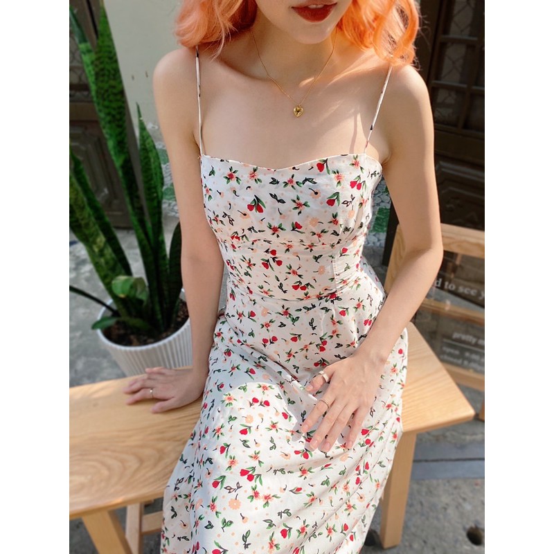 Selena Dress - đầm thiết kế hai dây dáng suông