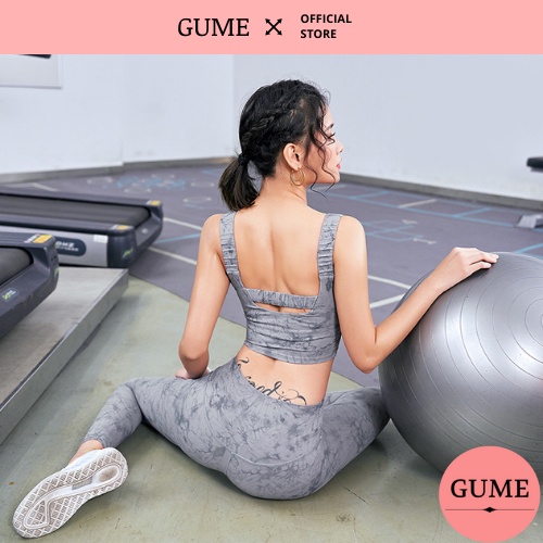 Bộ Tập Gym Yoga Nữ Vân Đá GUME