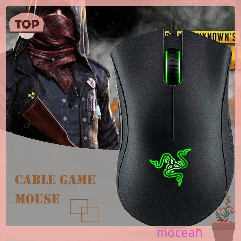 Chuột Chơi Game Razer Deathadder Có Dây Kết Nối Usb 6400 Dpi