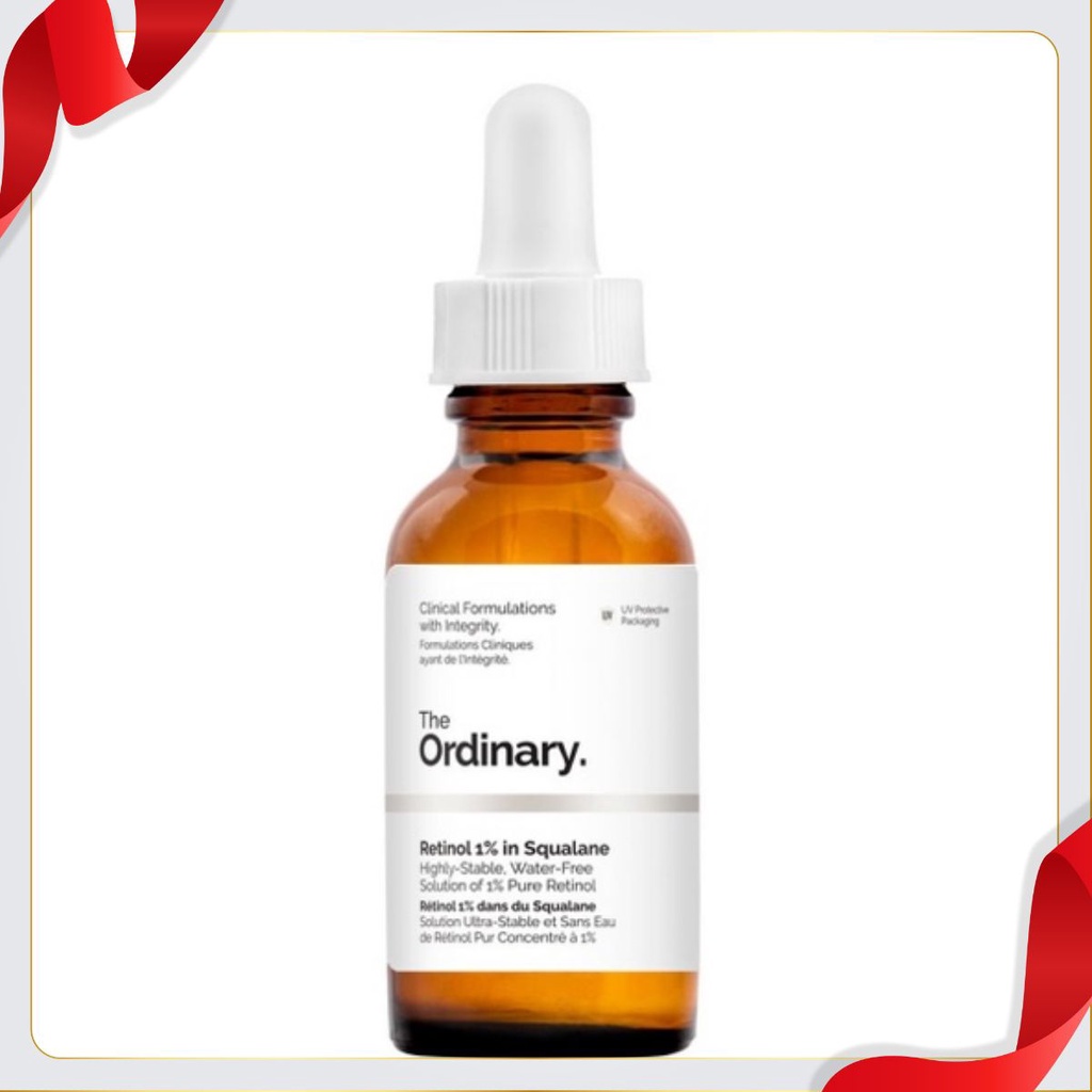 Tinh chất Retinol Squalane nồng độ 1% - The Ordinary [XANH TRÁI ĐẤT]