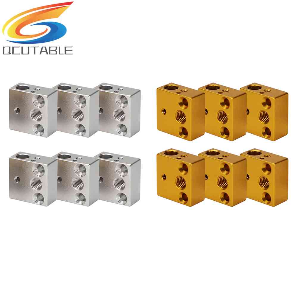 Set 6 Khối Nhiệt Cho Máy In 3D Makerbot MK7 MK8 Ender 3 / CR-10S