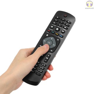 MIWO Universal TV Remote Control Wireless Smart Controller Replacement for PHILIPS LCD TV Smart Digital HDTV Black
