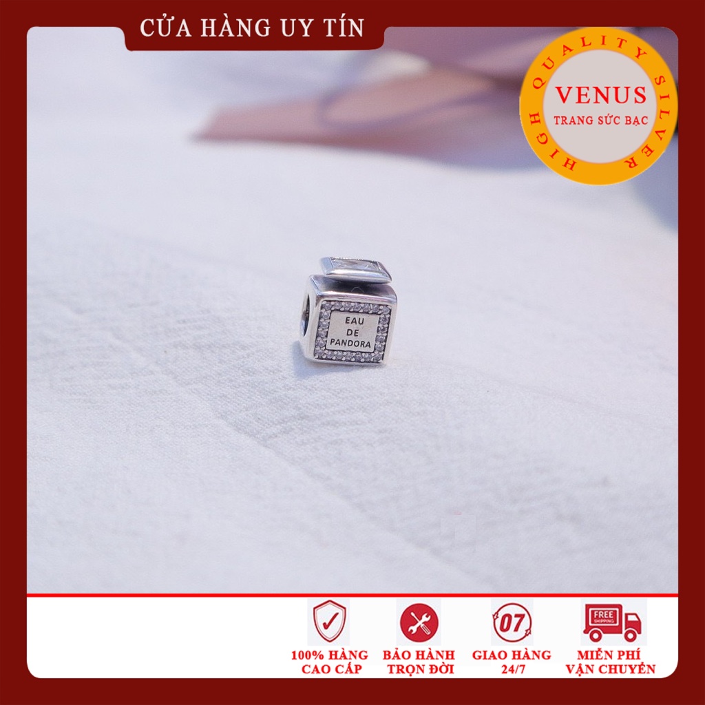 [Charm bạc 925 cao cấp] Charm bạc hình chai nước hoa- Mã sản phẩm VENUSCNH
