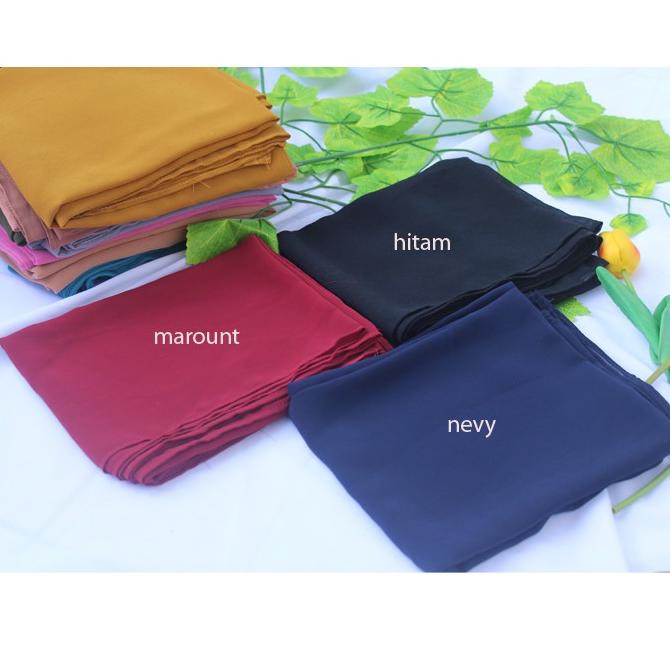 Khăn Trùm Đầu Hijab Pashmina Ceruty