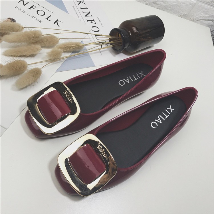 Giầy nhựa đi mưa Xitao nơ vuông | BigBuy360 - bigbuy360.vn