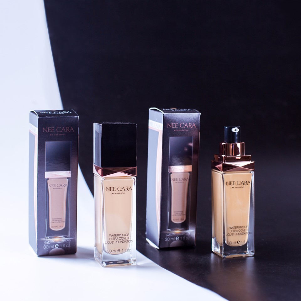 Kem nền chống thấm nước Nee Cara Waterproof Ultra Cover Liquid Foundation