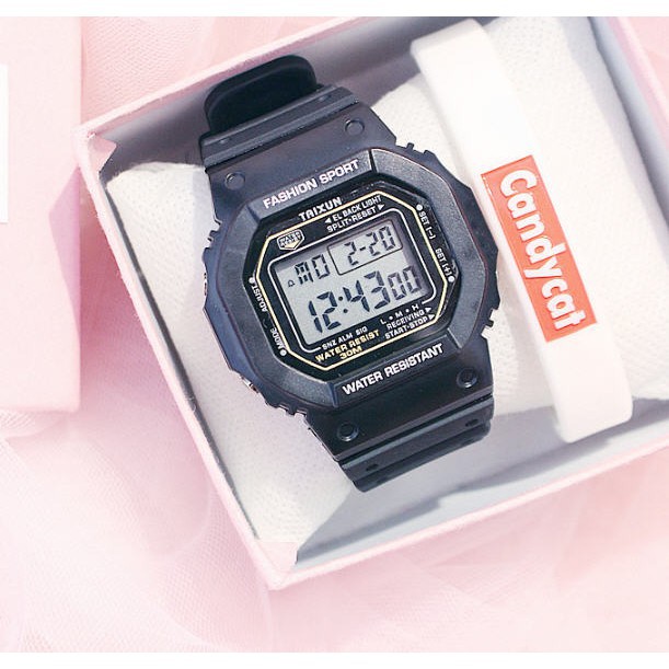 ĐỒNG HỒ NAM NƯ SHHORS VUÔNG NHIỀU MÀU D361 SIÊU ĐẸP | BigBuy360 - bigbuy360.vn