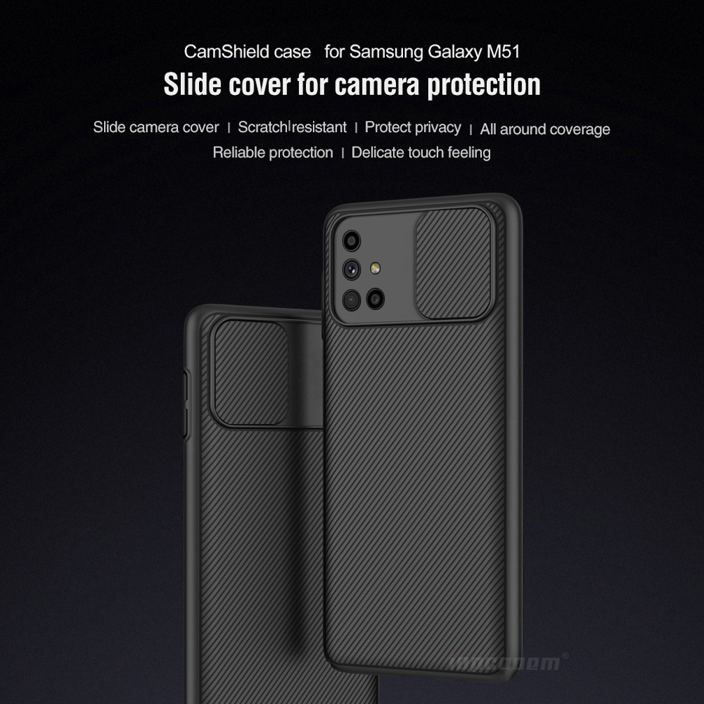 Ốp điện thoại mềm bo góc vuông thời trang bảo vệ camera cho Samsung A71 A51 A31 A21S M51 A12 A32 4G | BigBuy360 - bigbuy360.vn