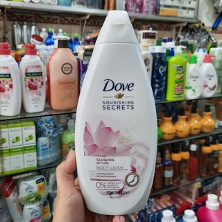 Sữa Tắm Dove Đức 500ml Hương Thơm Hoa Sen Secrets Chính Hãng.