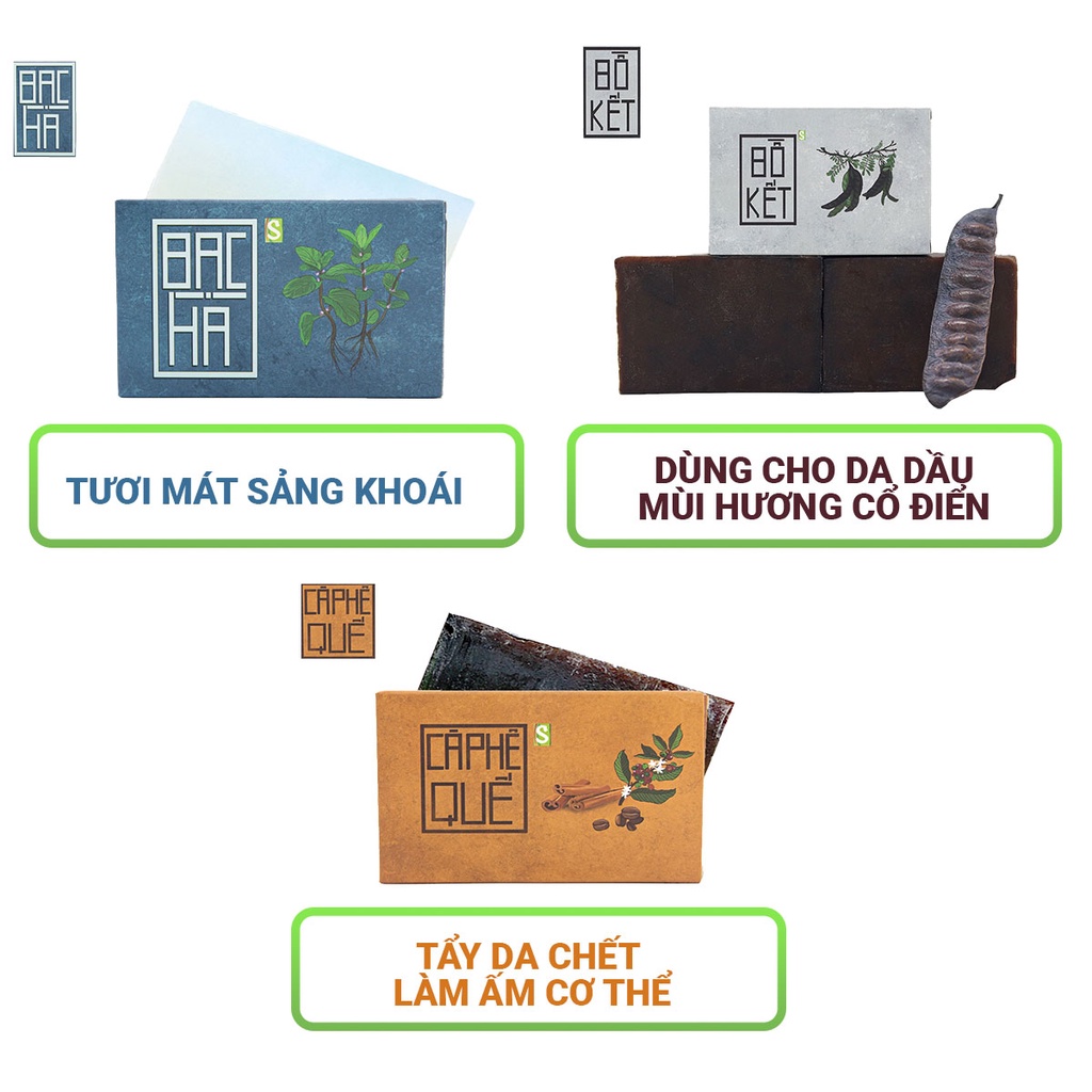 Xà Bông Sinh Dược Giảm Mụn Lưng 100% Thành Phần Từ Thiên Nhiên