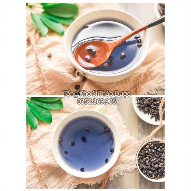 Hắc kỷ tử tây tạng 500g (Kỳ tử đen, trà kỷ tử đẹp da, dưỡng nhan, chống lão hóa)