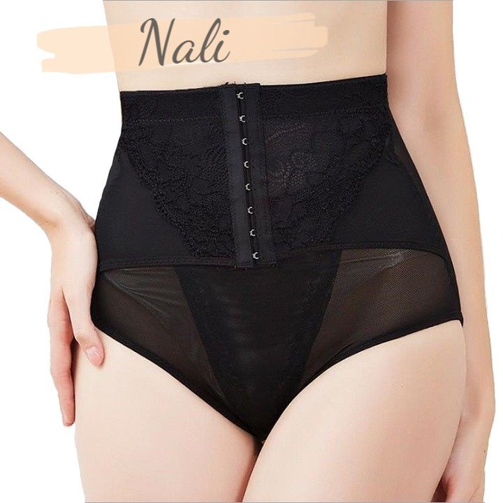 [Mã 12FASHIONSALE1 giảm 10K đơn 50K]  Quần tạo dáng, quần nịt bụng, quần gen nịt bụng cài trước định hình vòng eo NL026