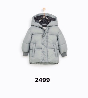Áo phao béo Zara bé trai