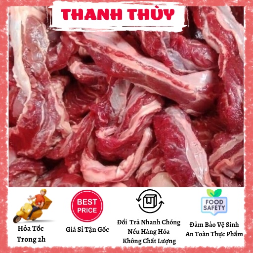 Dẻ Sườn Bò Không Xương / Rìm Bò