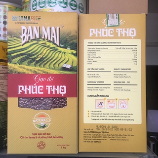 Gạo huyết rồng Phúc Thọ 1kg
