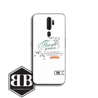 Ốp lưng kính cường lực Oppo A9 2020 A5 2020 A 11 A 31 A 8 A 91 Reno 3 A 39 A 57 hình ảnh buồn tâm trạng