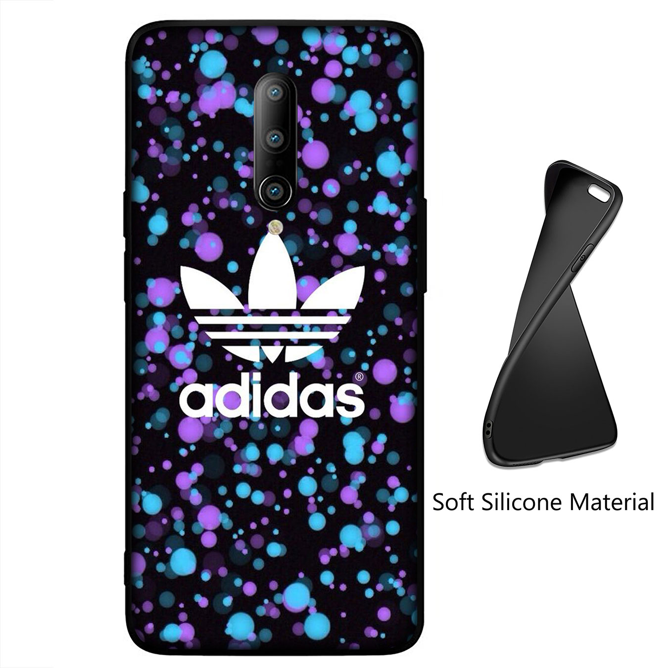 Ốp điện thoại silicon mềm hình logo Adidas B54 cho Samsung Galaxy A02S J2 J4 Core J5 J6 Plus J7 Prime A42