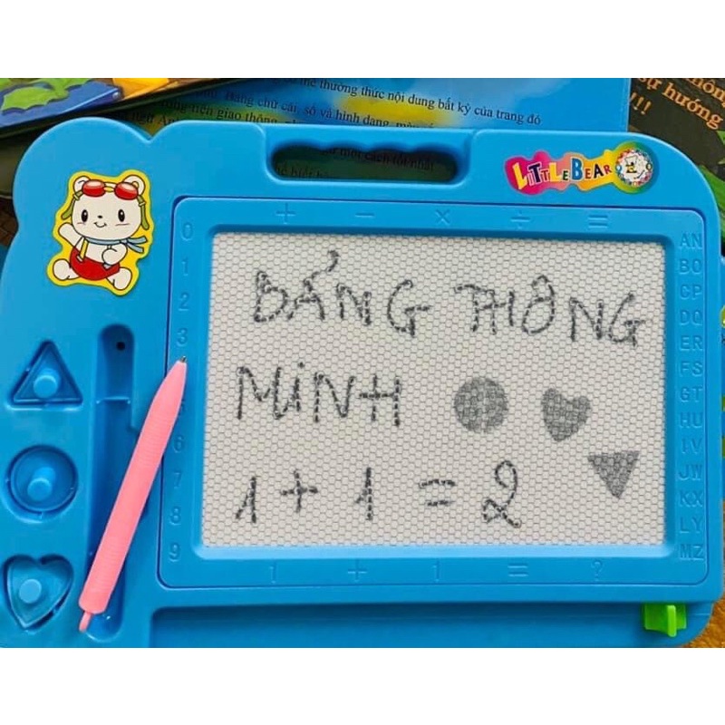 🐳🐳 Đồ Chơi Giáo Dục BẢNG VIẾT TỰ XOÁ THÔNG MINH🌹Cho Bé Tập Viết Và Vẽ - Đồ Chơi Dụng Cụ học tập giúp bé sáng tạo
