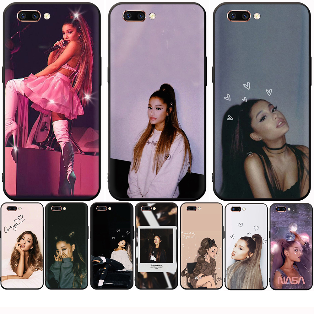 Ốp Điện Thoại Tpu Mềm Chống Rơi Hình Ariana Grande Cho Oppo A1K A3S A5 2018 A12E A5S A7 2018 A12 A5 2020 A8 A31 2020