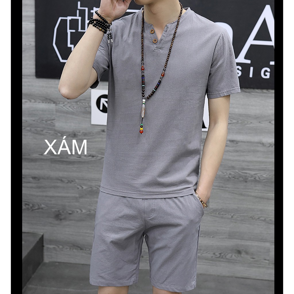 BỘ ĐŨI NAM 100% vải đũi | BigBuy360 - bigbuy360.vn