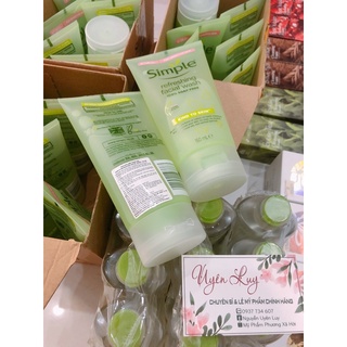 Sữa rửa mặt Simple (mẫu mới)