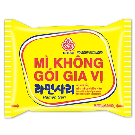 [Giá Sock] MÌ KHÔNG GIA VỊ 110G