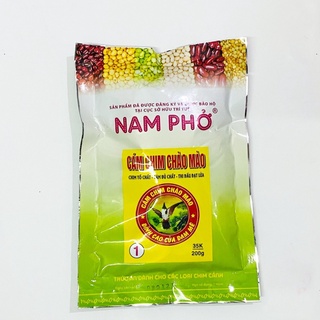 Cám chim chào mào số 1 Nam Phở đóng gói cao cấp loại 200g